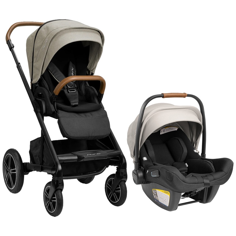 Nuna MIXX Next + PIPA Lite RX Travel System Bundle – Timber/Timber