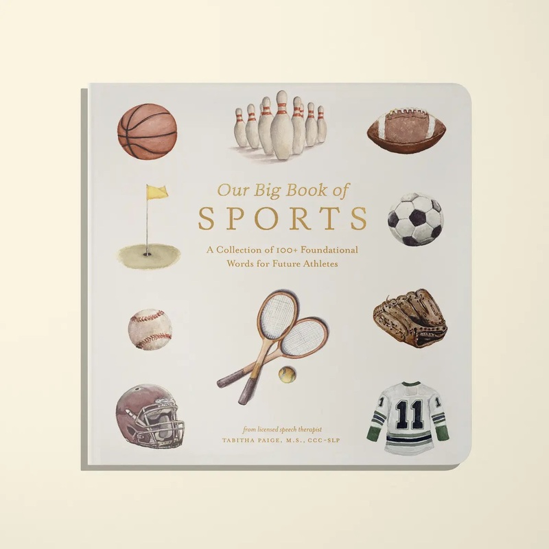 Our Big Book of Sports: A Collection of 100+ Sports Words