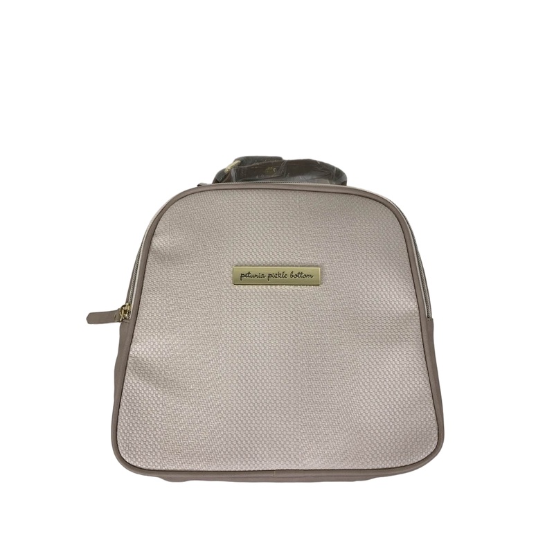 Petunia Pickle Bottom Tandem Bottle & Lunch Tote, Grey Matte Cable Stitch