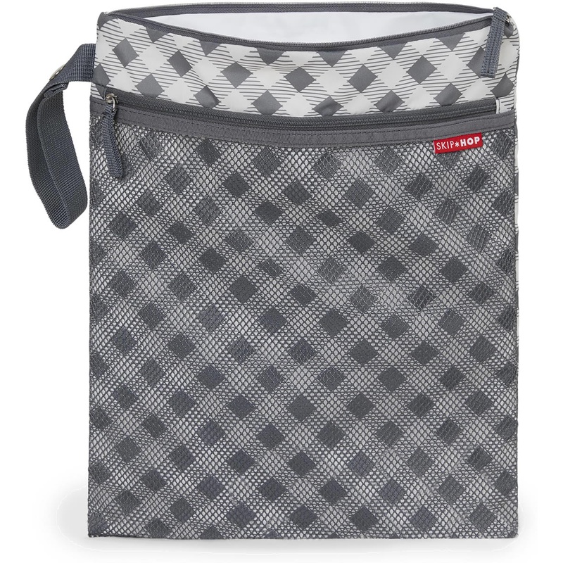 Skip Hop Grab & Go Wet/Dry Bag – Gingham