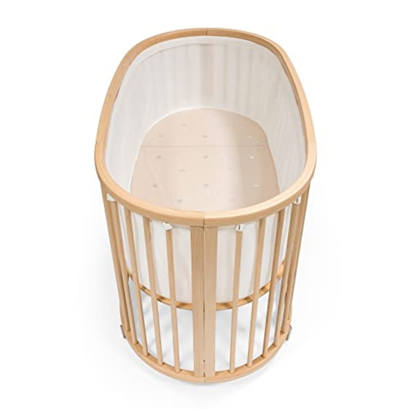 Stokke Sleepi Bed Breathable Mesh Liner, White, V3