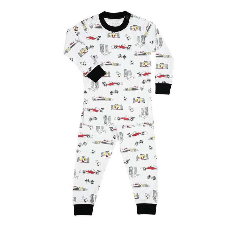 2 Piece Pajamas Race Cars