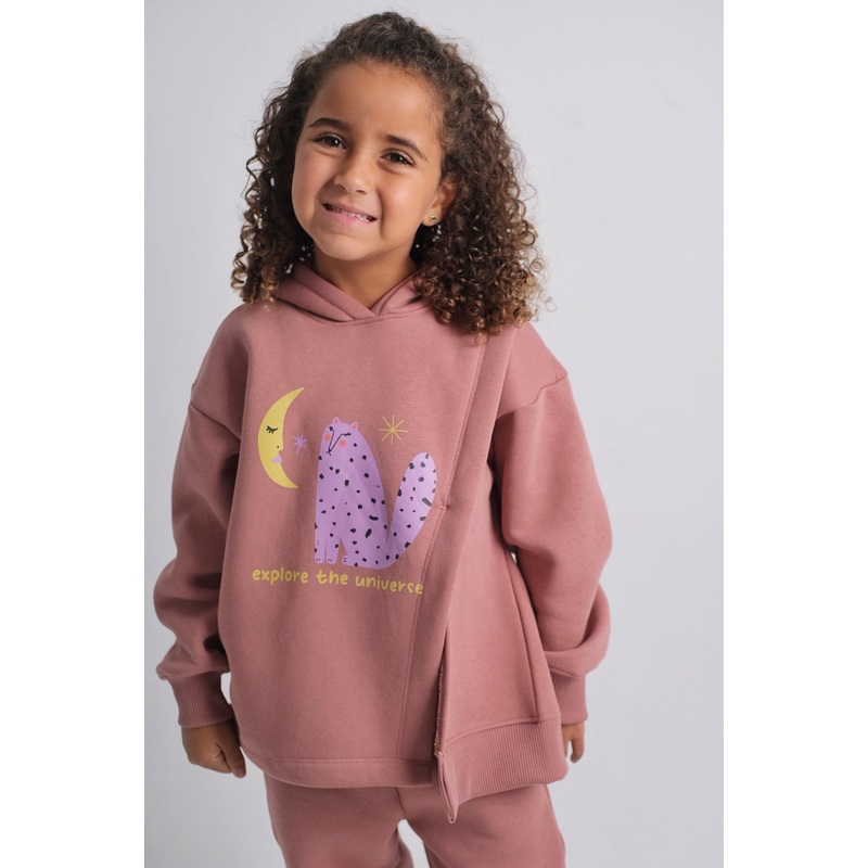 “Explore The Universe” Long-Sleeved Youth Hoodie