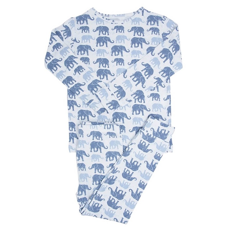 Long Sleeve Pajama Set Ethan’s Elephants