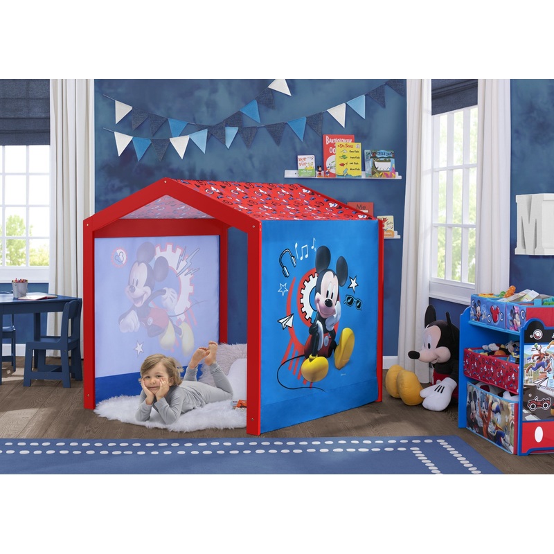 Mickey Mouse Indoor Playhouse with Fabric Tent