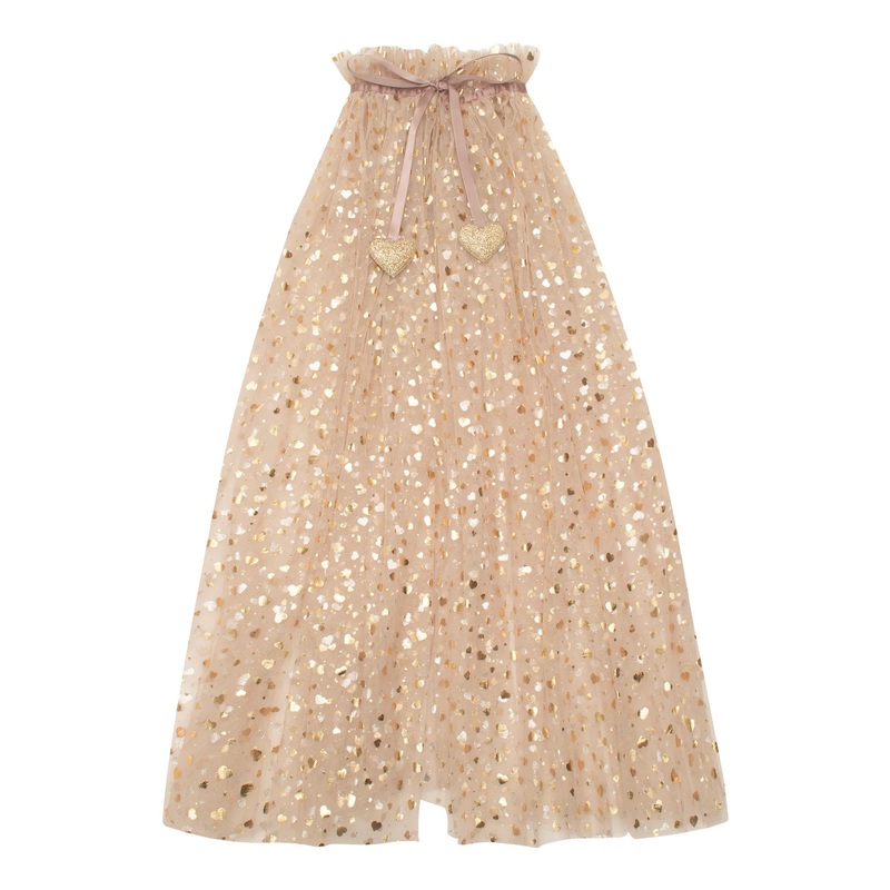 Mimi & Lula Heart Print Cape