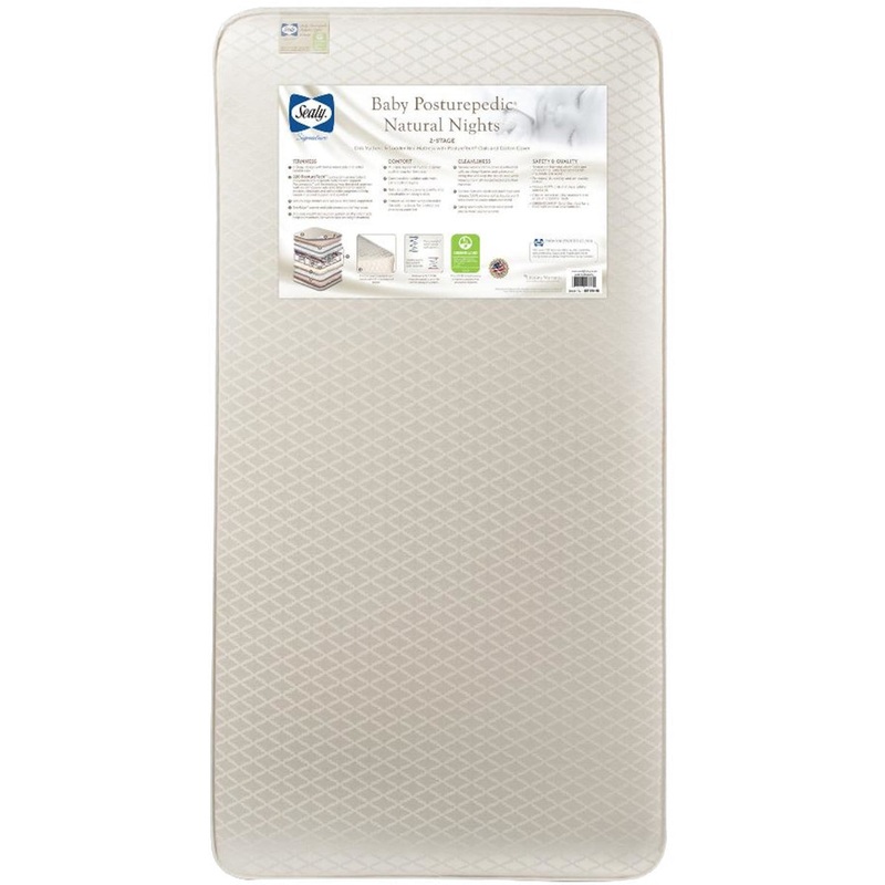 Sealy Baby Posturepedic Natural Nights Crib Mattress