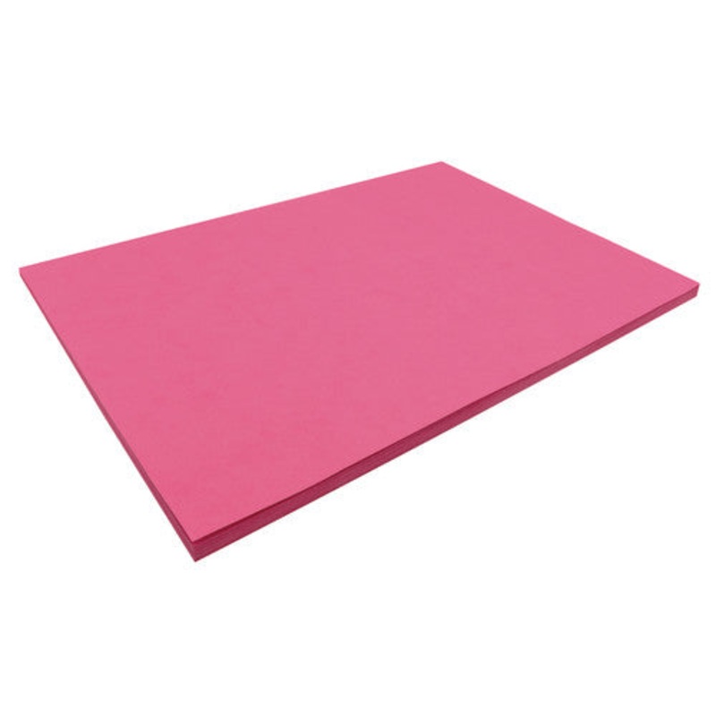 Tru-Ray Fade-Resistant Construction Paper, 12″ x 18″, Dark Pink