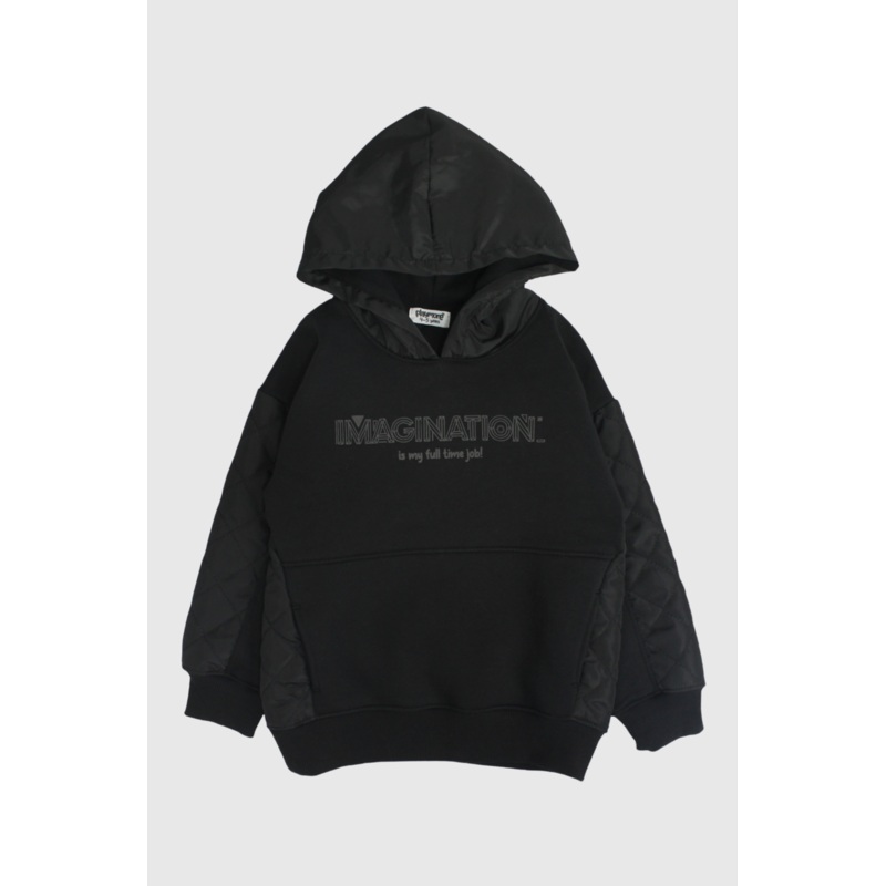 Unisex Back Quilted Hoodie