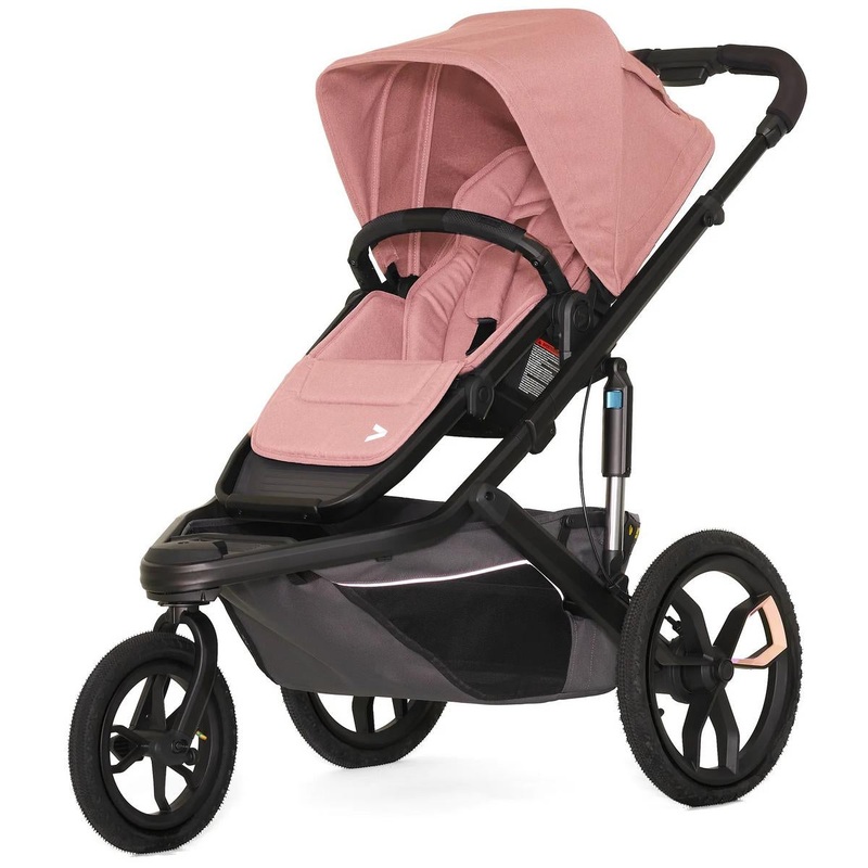 Veer Switch&Jog Luxe Stroller Bundle with Neoprene Kit – Rose Quartz