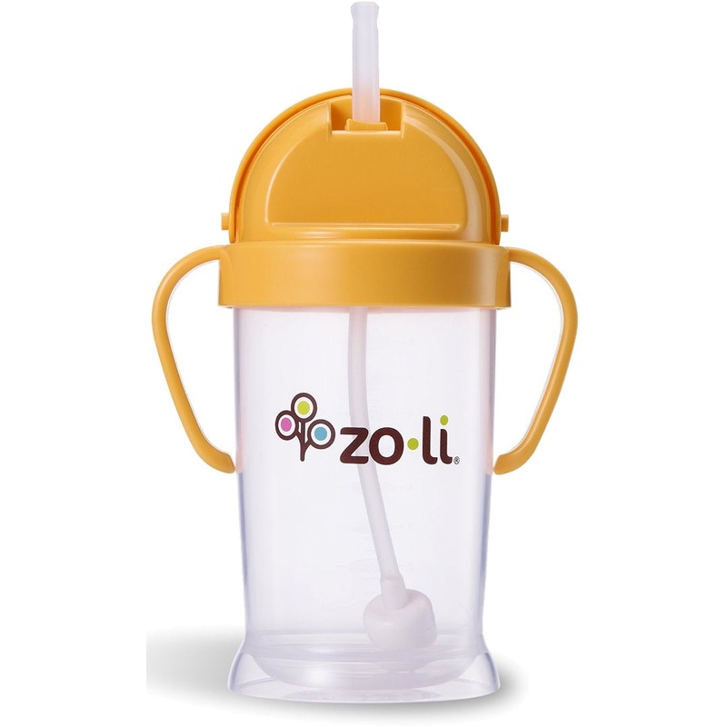 ZoLi BOT XL 9 oz. Straw Sippy Cup – Orange