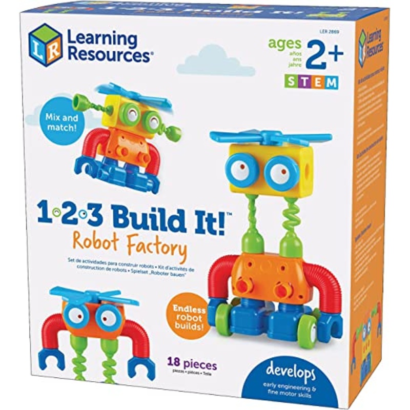 1-2-3 Build It! Robot Factory