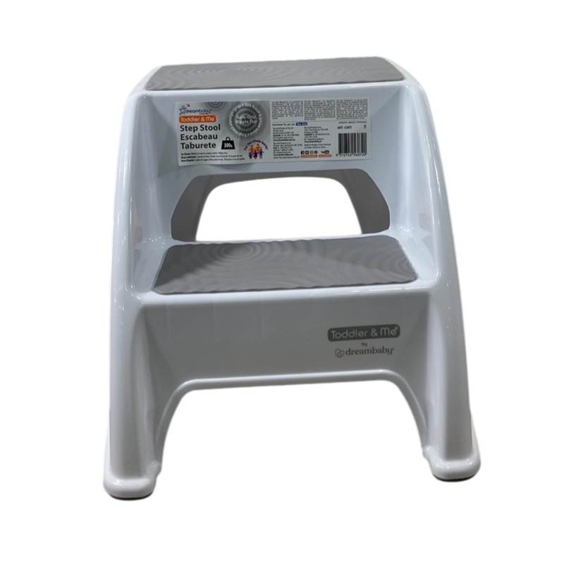 Dreambaby Toddler & Me 2 Step Stool, Grey, Pack of 1
