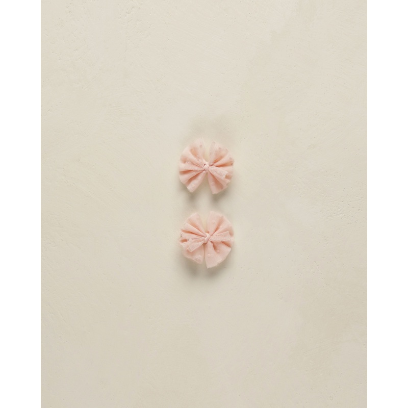 Noralee Flutter Tulle Clips – Blush