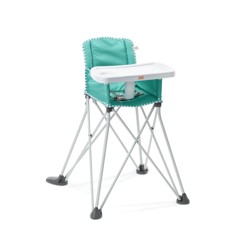Bright Starts Pop ‘N Dine Portable High Chair – Teal