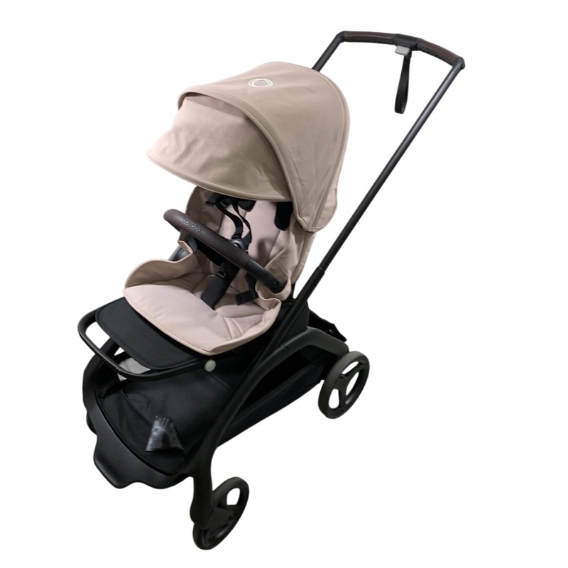 Bugaboo Dragonfly Bassinet and Seat Stroller, 2024, Black, Desert Taupe, Desert Taupe