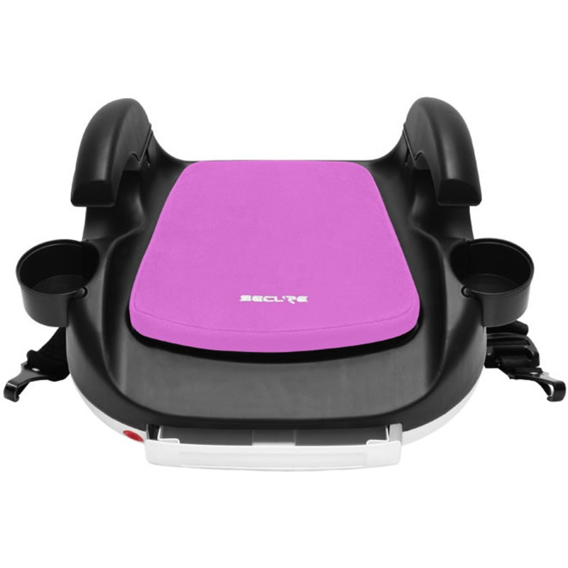 Secure RPM Deluxe Booster Car Seat with Latch – Pink
