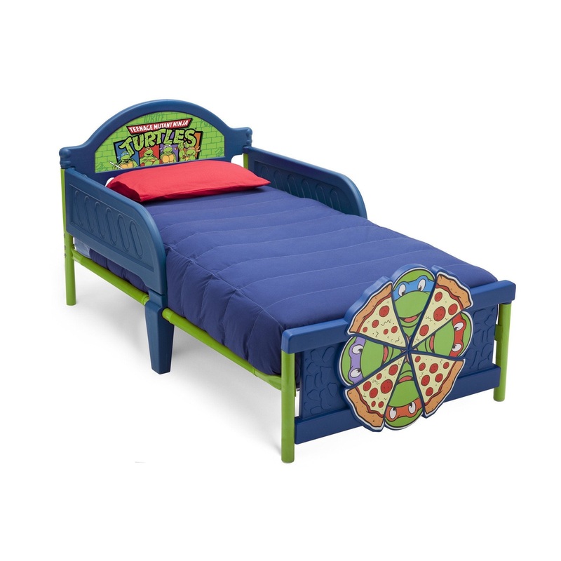 Teenage Mutant Ninja Turtles Plastic 3D Toddler Bed