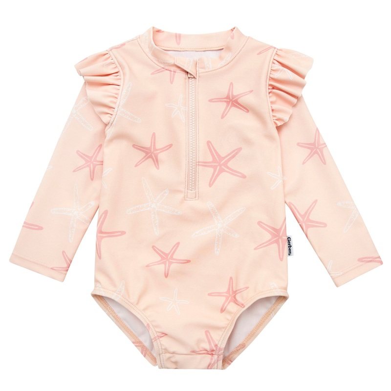 Baby Girls UPF 50+ Starfish Rash Guard