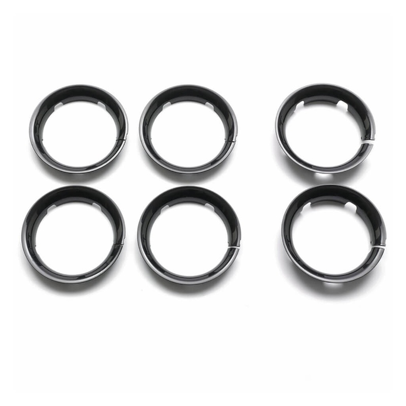 Bee 5 Wheel Caps – Glossy Black