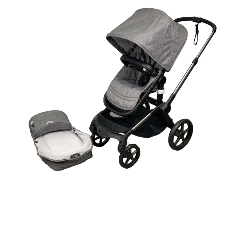 Bugaboo Fox 5 Stroller, 2023, Graphite Frame, Grey Melange