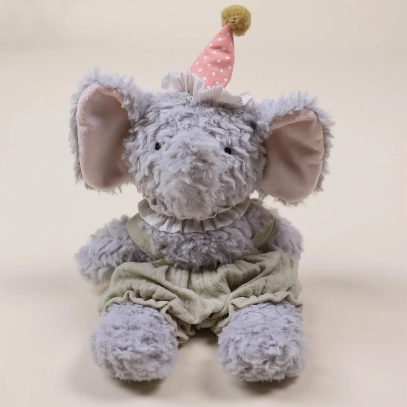Coco Village Elephant Birthday Plush Toy
