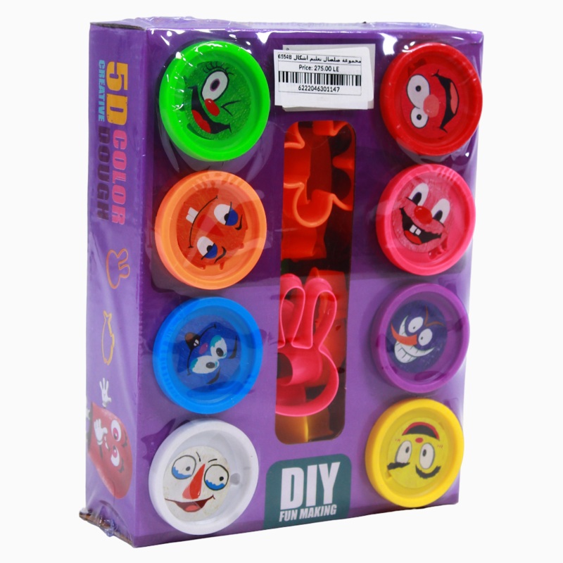 Creative Colored Modeling Dough Set  Shape & Learn Fun