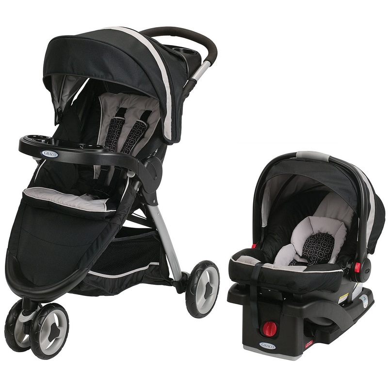Graco FastAction Fold Sport Click Connect Travel System – Pierce