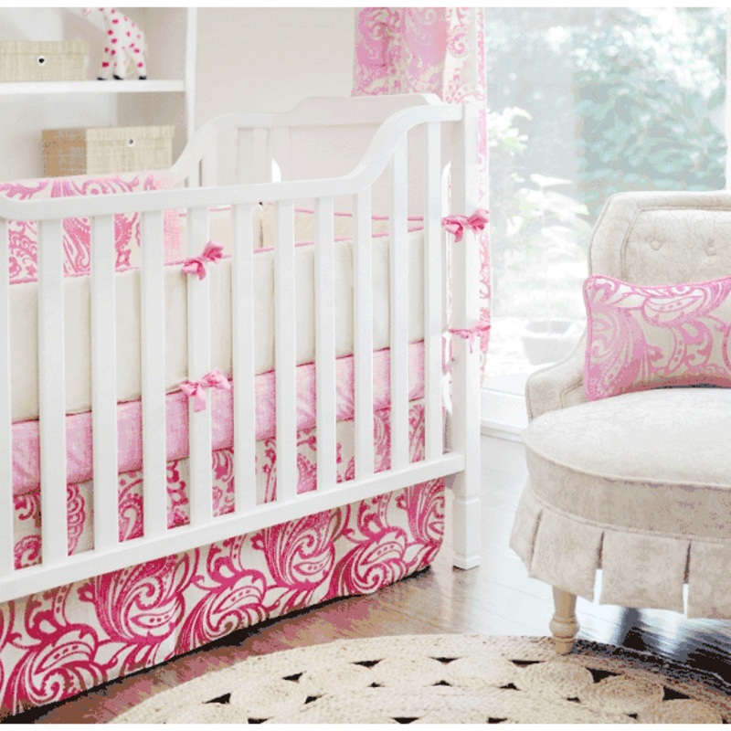 New Arrivals French Quarter 4 Piece Crib Bedding Set