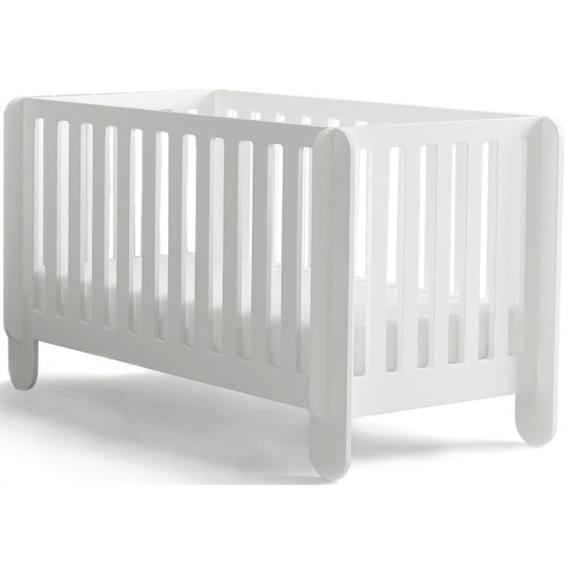Oeuf Elephant Crib in White