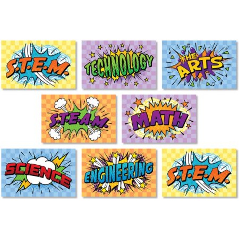STEM & STEAM Bulletin Board Set