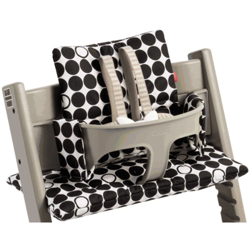 Stokke Tripp Trapp Cushion in Dots Black