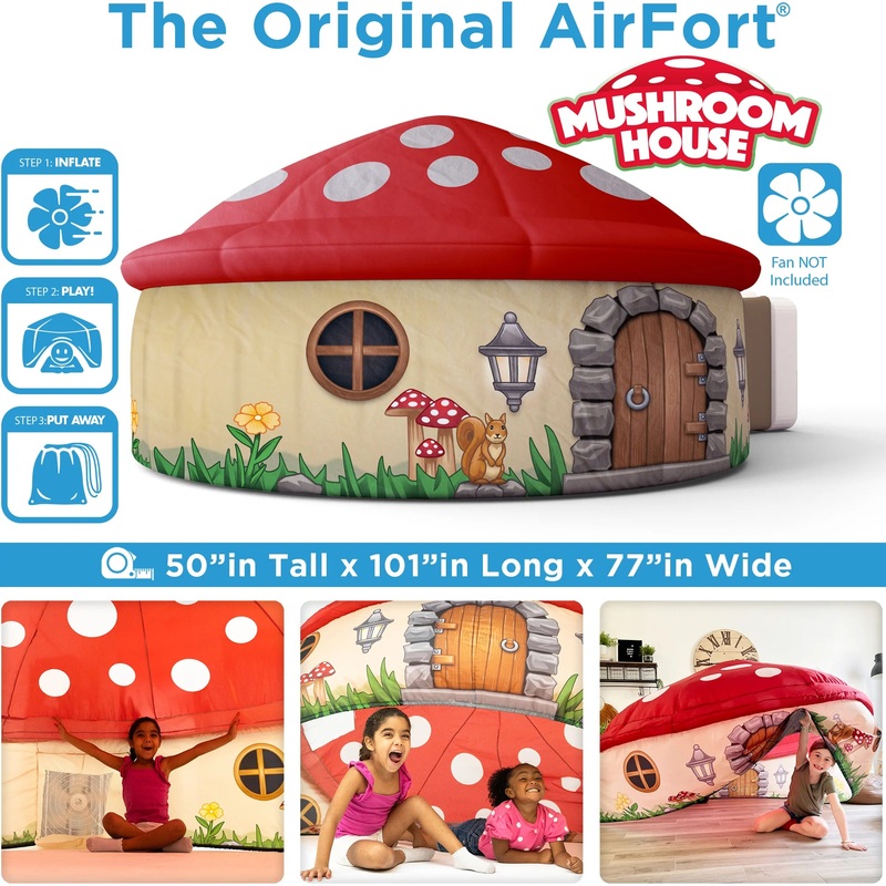 The Original AirFort – Mushroom House