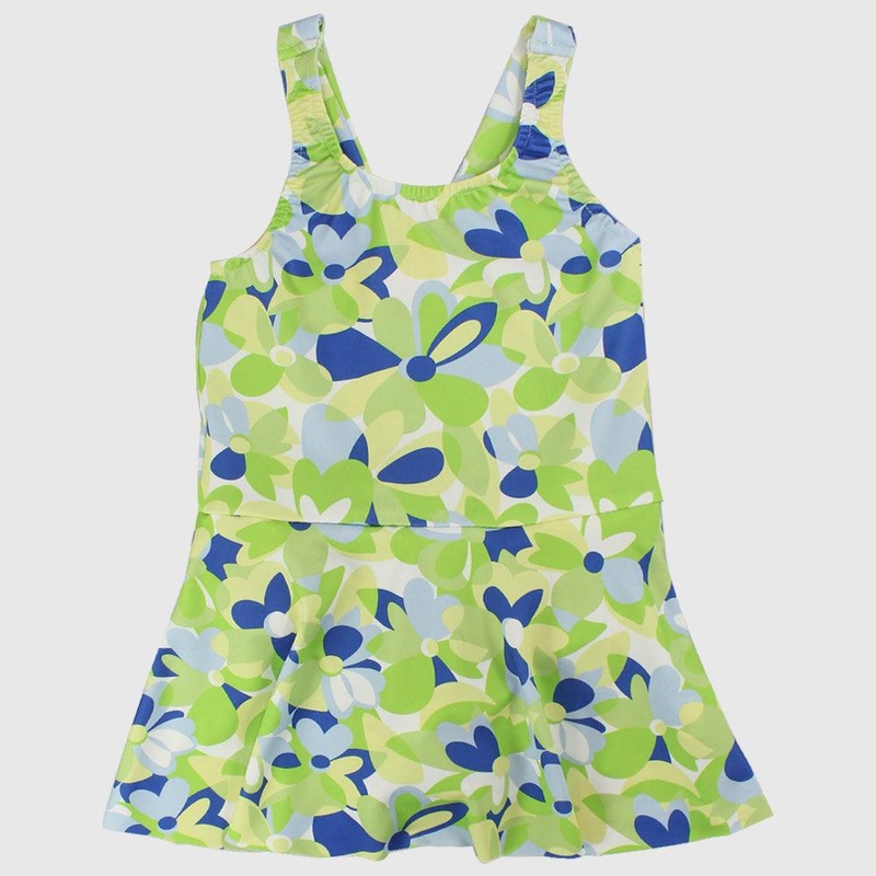 Flowery Swim Suit