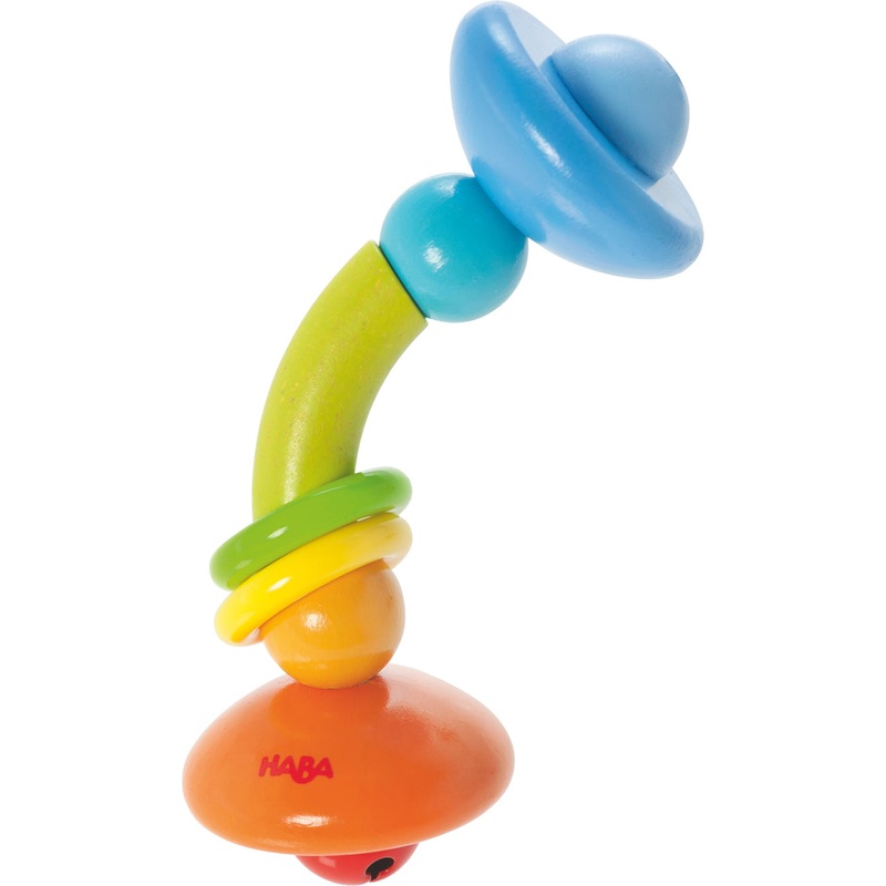 Haba Clutching Toy Clatter Rainbow