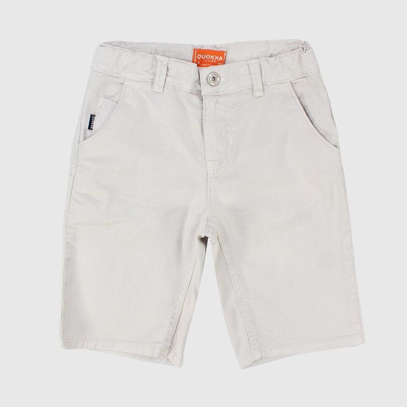 Plain Gabardine Shorts