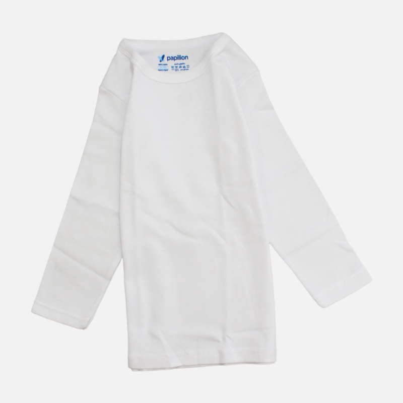 White Long-Sleeved Undershirt