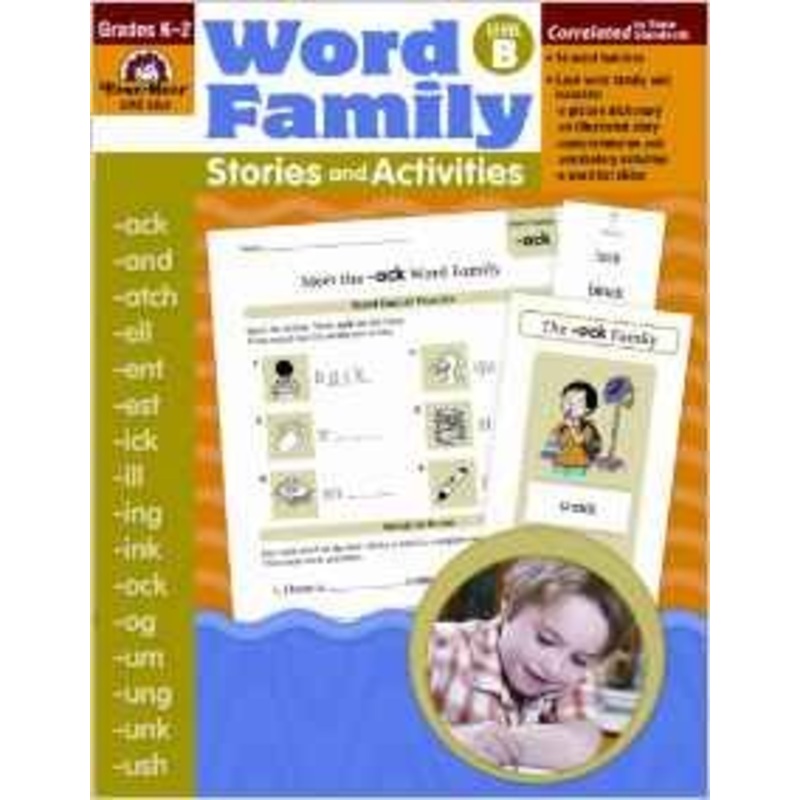 Word Family Stories and Activities – Level B