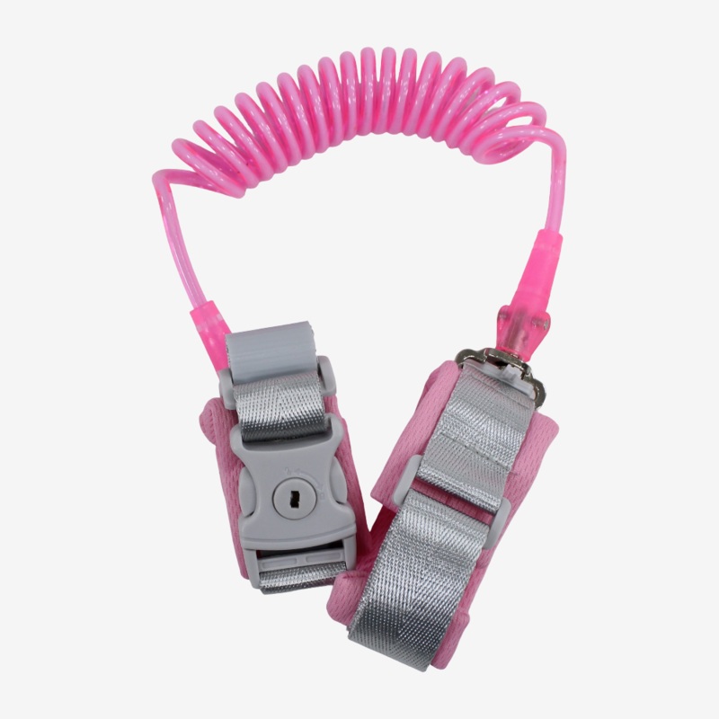 Anti-Lost Wrist Link Belt for Toddlers – Pink