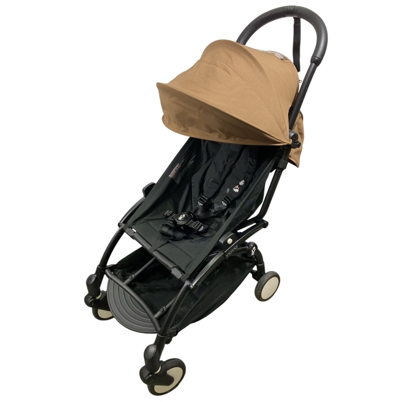Babyzen YOYO2 Complete Stroller, 2022, Black with Toffee