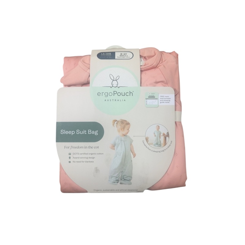 ErgoPouch Sleep Suit Bag 1.0 TOG, 2-4 Years, Berries