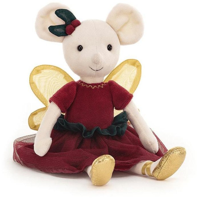 Jellycat Sugar Plum Fairy Mouse, 11″