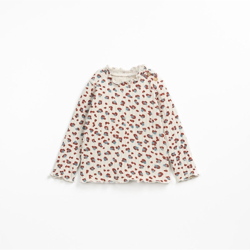 Ribbed T-Shirt – Leopard