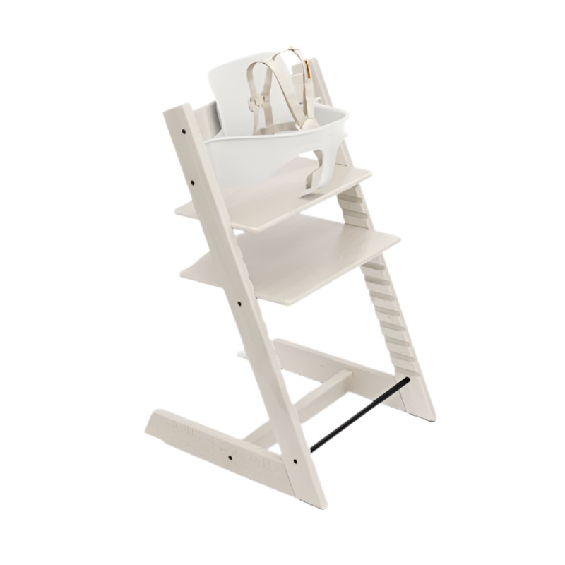 Stokke Tripp Trapp High Chair With Baby Set, 2, Whitewash