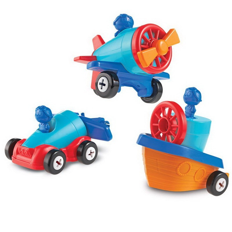 1-2-3 Build It! Car-Plane-Boat