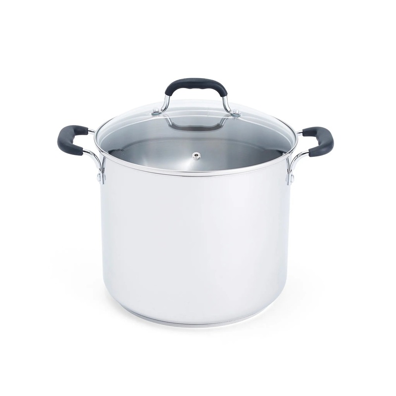 12qt Stock Pot with Lid