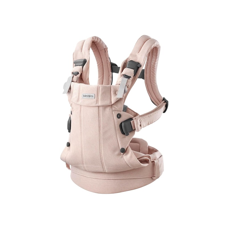 BabyBjorn Baby Carrier Harmony, Light Pink Mlange, Woven