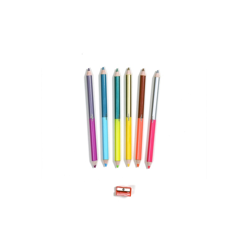 eeBoo Solar System Jumbo Double-Sided Colored Pencils