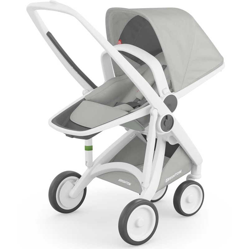 Greentom Reversible Stroller – White/Grey