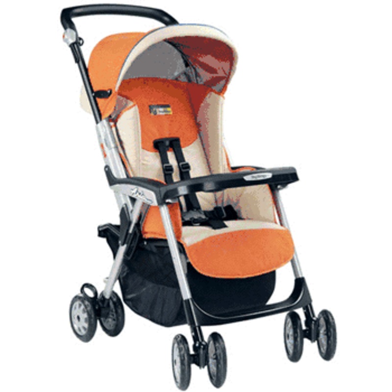 Peg Perego 2005 Aria MT Stroller in Hip Hop Fabric